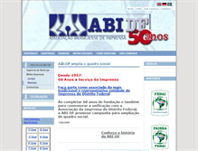 Tablet Screenshot of imprensa.org.br